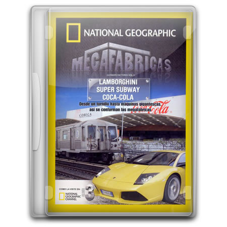 DVDs: Megafabricas vol. 3, National Geographic, Descontinuados